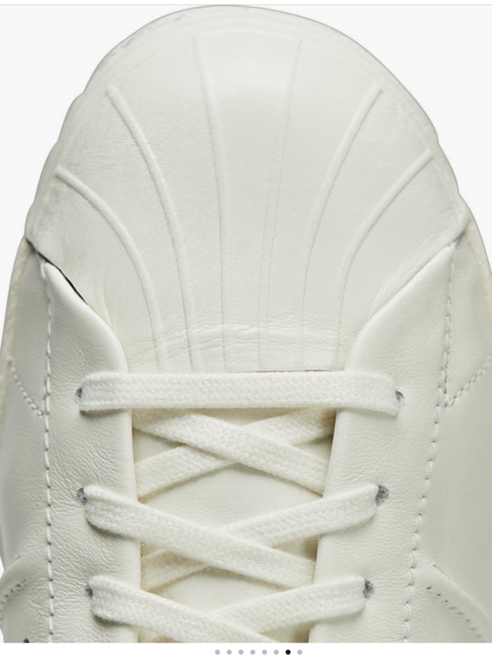 ADIDAS Y-3 SUPERSTAR YOHJI YAMAMOTO LEATHER SNEAKERS SIZE 8 - Picture 8 of 13